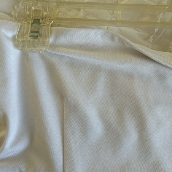 Vintage Y2K mesh off-shoulder bell sleeve tube top & matching wide leg pants set - Picture 4 of 10